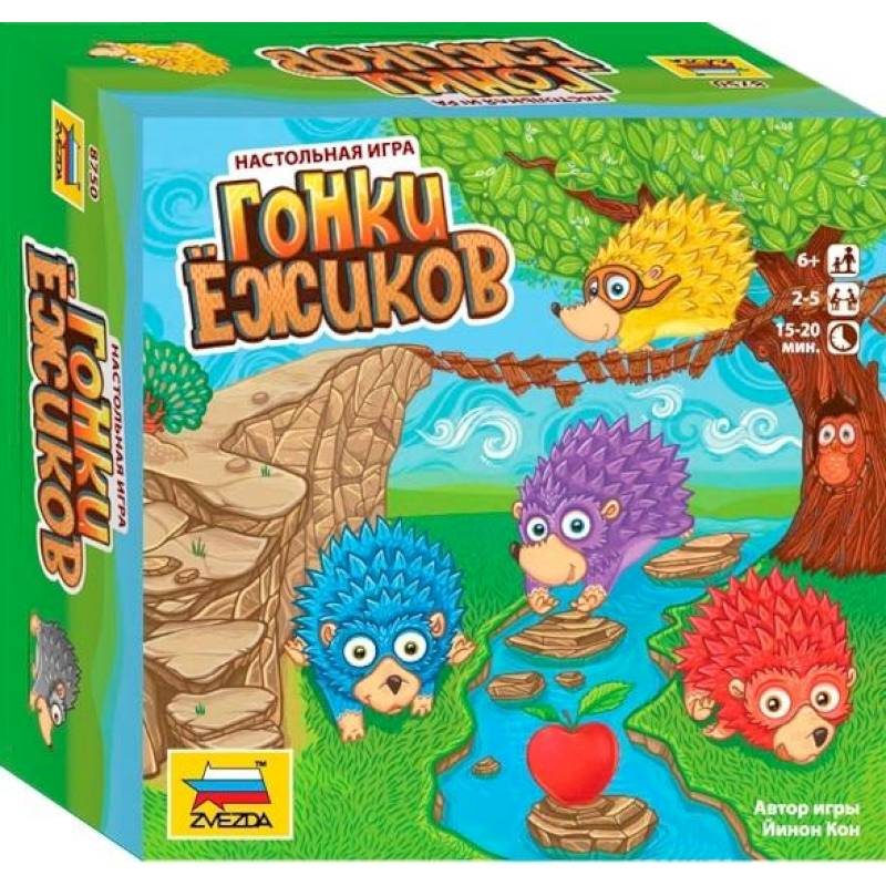 Настольная игра 'Гонки ёжиков' (8750)