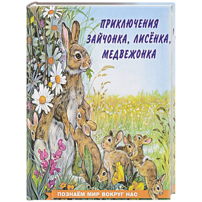 Приключения зайчонка, лисёнка, медвежонка