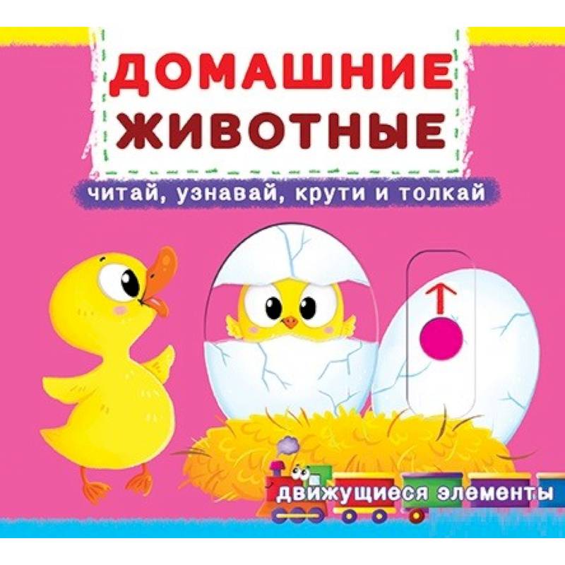 Домашние животные: читай, узнавай, крути и толкай