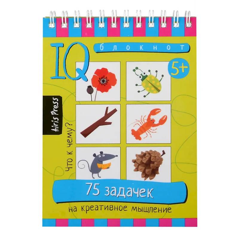 Умный блокнот. 75 задачек на креативное мышление 5+