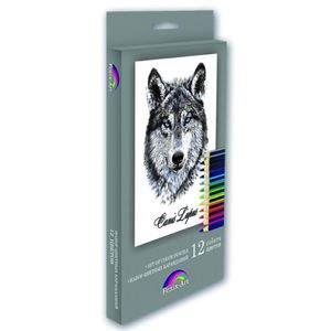 Набор цветных карандашей, 12 цветов 'Волк'