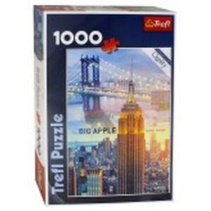 Puzzle-1000 'Нью-Йорк на рассвет-коллаж'