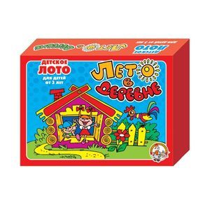 Лото детское: Лето в деревне (00076)