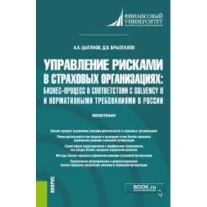 Управление рисками в страховых организациях. Бизнес-процесс в соответствии с Solvency II. Монография