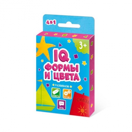 Цвета. Формы., книга Развивающие карточки.  EQ  формы и цвета купить по скидке