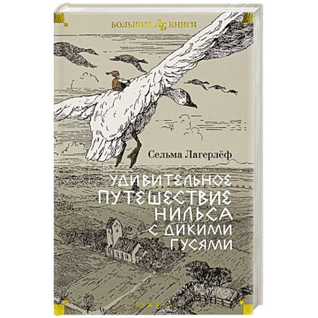 Сказки зарубежных писателей, книга Удивительные приключения Нильса с дикими гусями купить по скидке