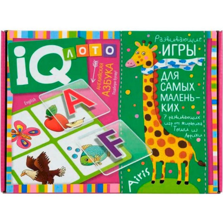 Азбука. Букварь, книга Лото для самых маленьких. 'Английская азбука. Подбираем букву!' купить по скидке