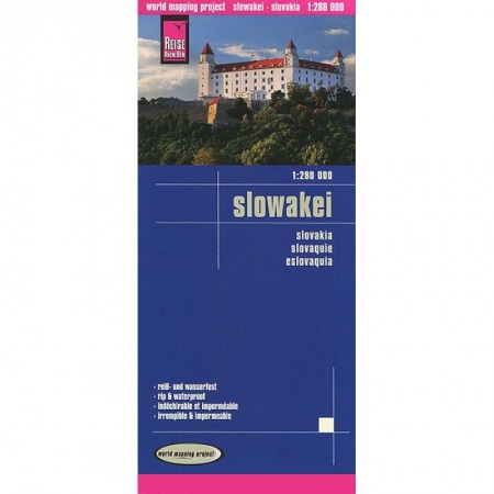 Книги, книга Словакия. Карта. Slovakia 1:280.000 купить по скидке