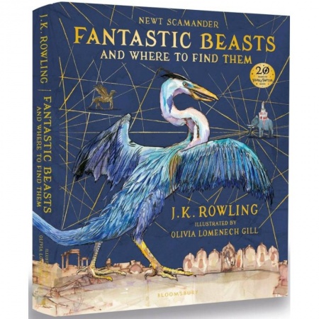 Чтение на английском языке, книга Fantastic Beasts and Where to Find Them купить по скидке