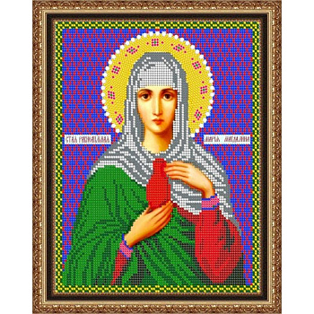 «Светлица» набор для вышивания бисером 8738 «Св. Мученица Мария Магдалина» бисер Чехия 19x24 см