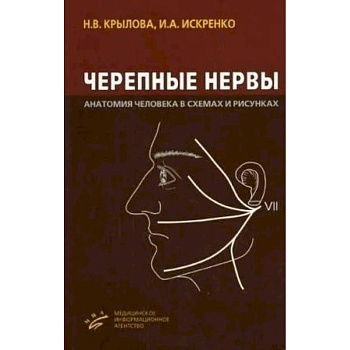 Черепные нервы. Анатомия человека в схемах и рисунках.  Атлас-пособие