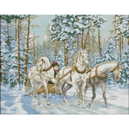 Набор для вышивания крестом № S8050, 65x81см